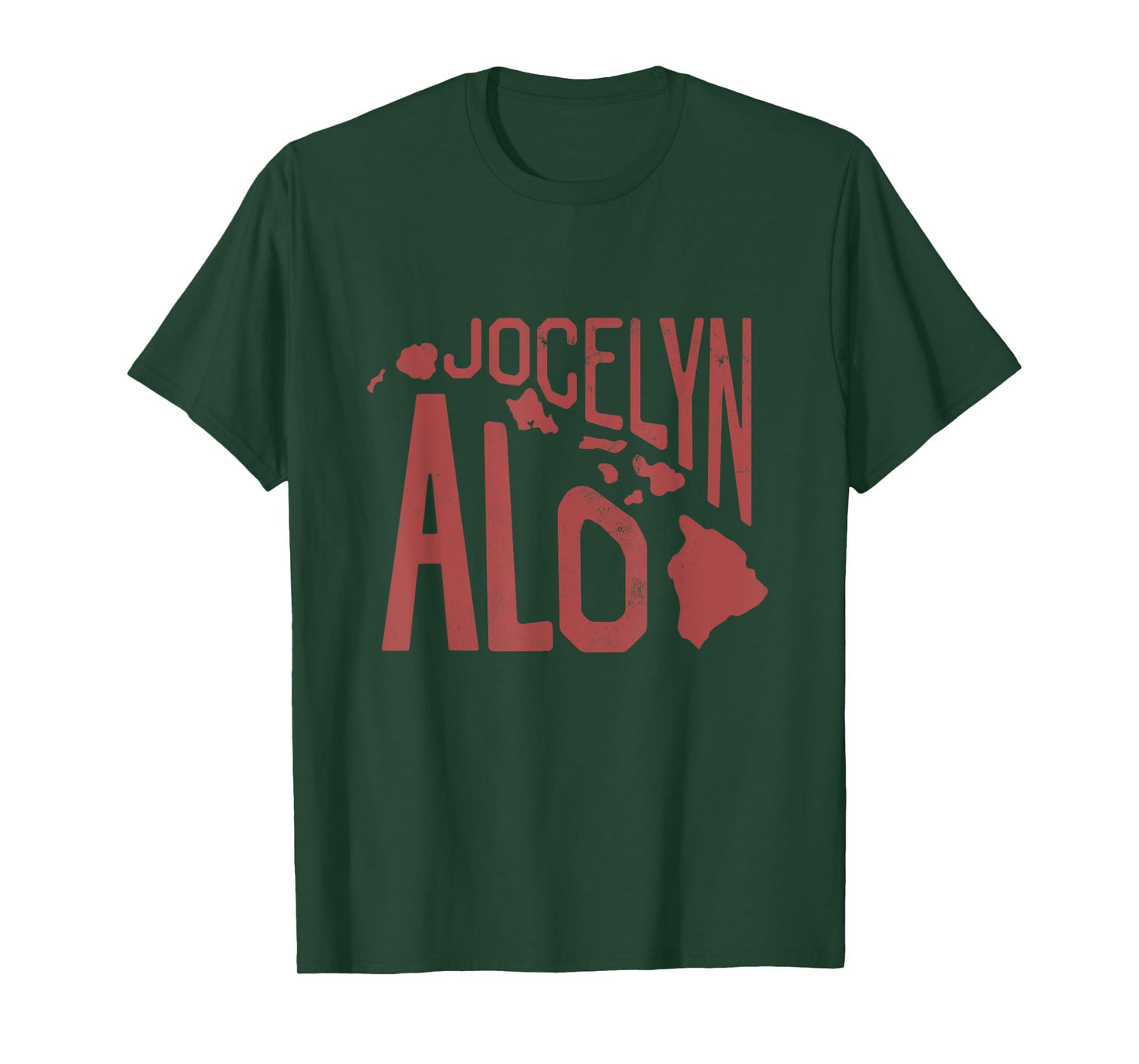 Jocelyn Alo Islands Official Merch Red T-Shirt