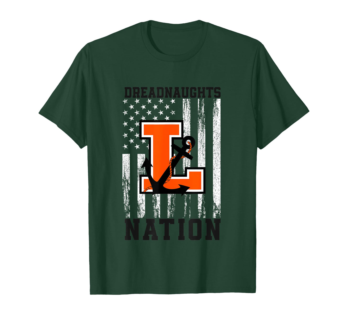 Lakeland Dreadnaughts Logo Nation HS T-Shirt