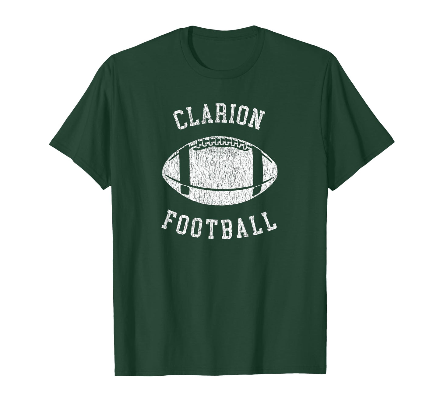 Clarion Football Distressed Vintage 80's Throwback Classic T-Shirt
