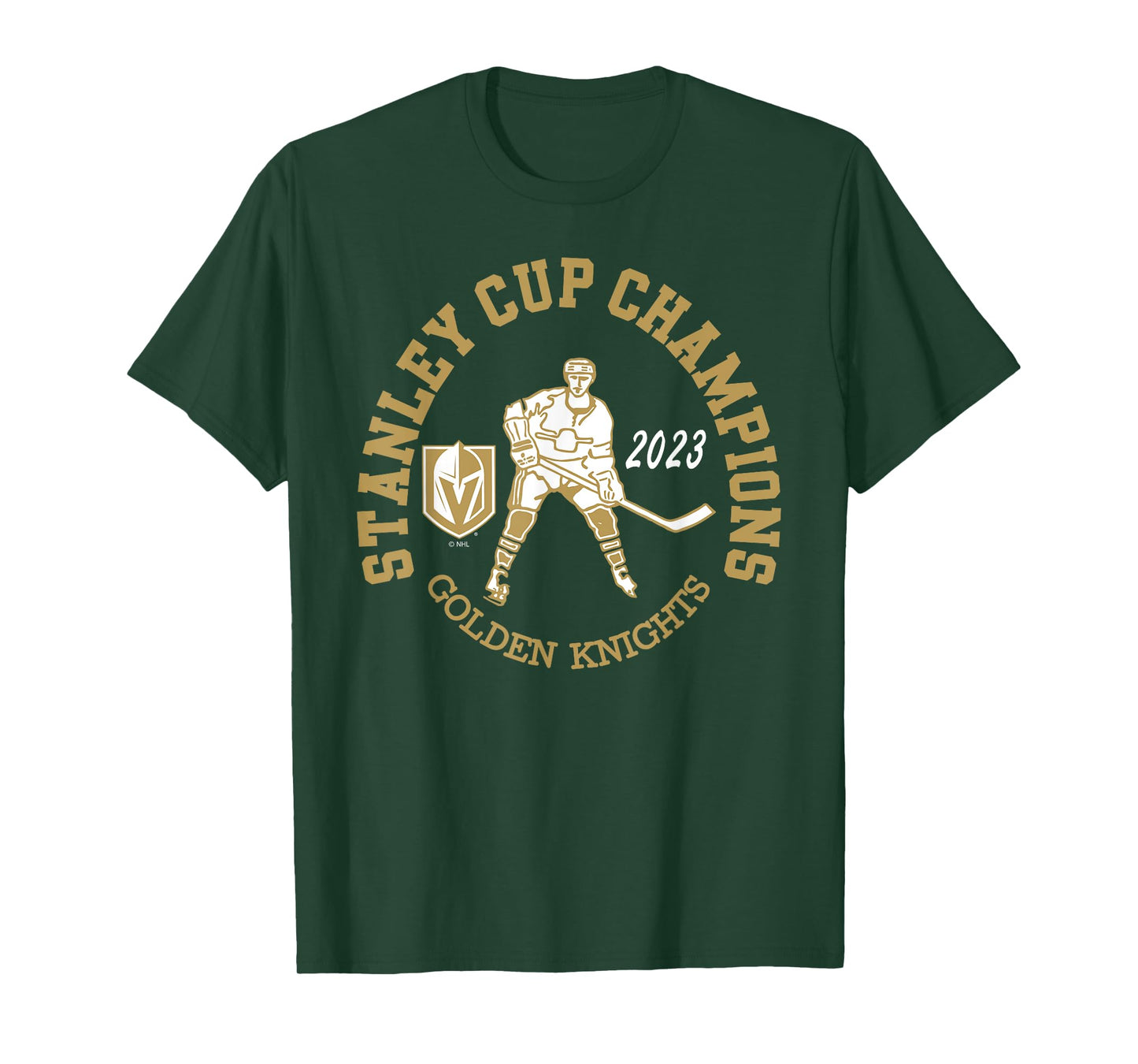 Vegas Golden Knights Stanley Cup Champions 2023 Black T-Shirt