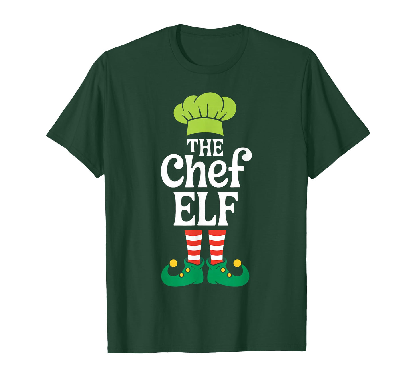 Chef Elf Family Matching Group Christmas T-Shirt