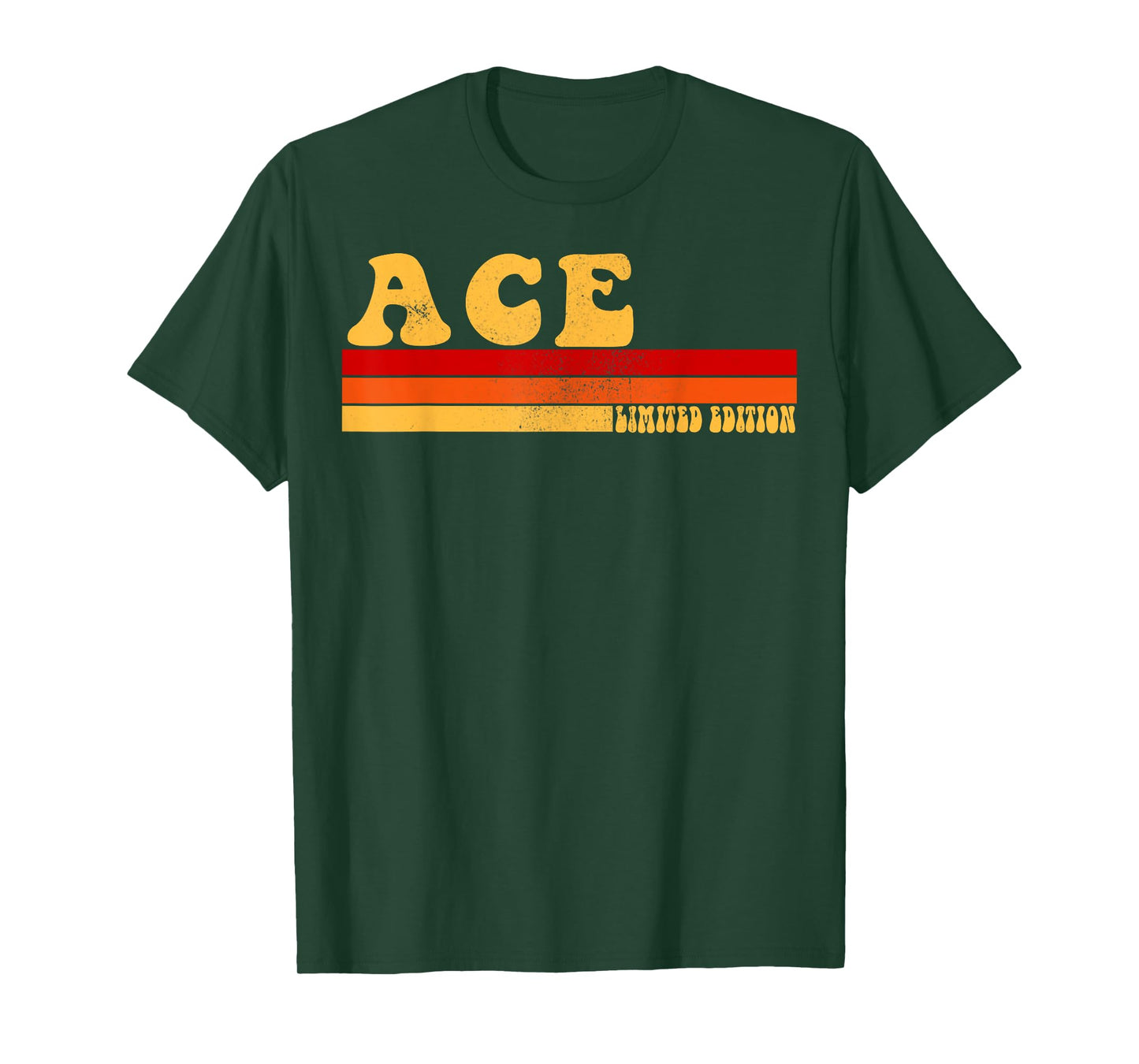 AmaStyle Co. ACE Name Personalized Idea Men Retro Vintage T-Shirt