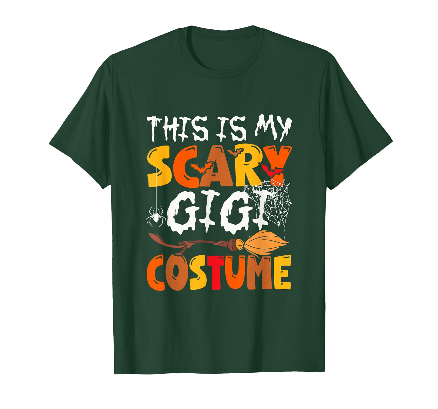 My Scary Gigi Costume Halloween Family Group Funny Parties T-Shirt