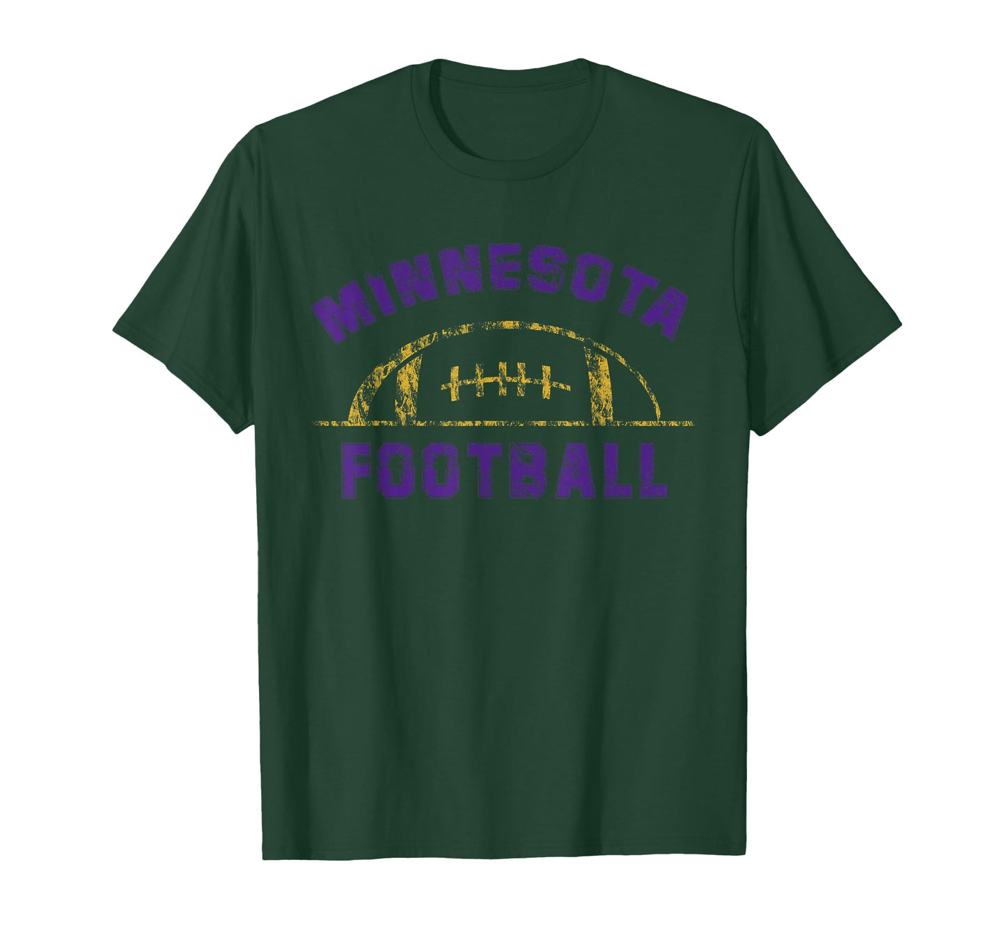 Minnesota Football | End Zone Game Day Distressed Vintage T-Shirt