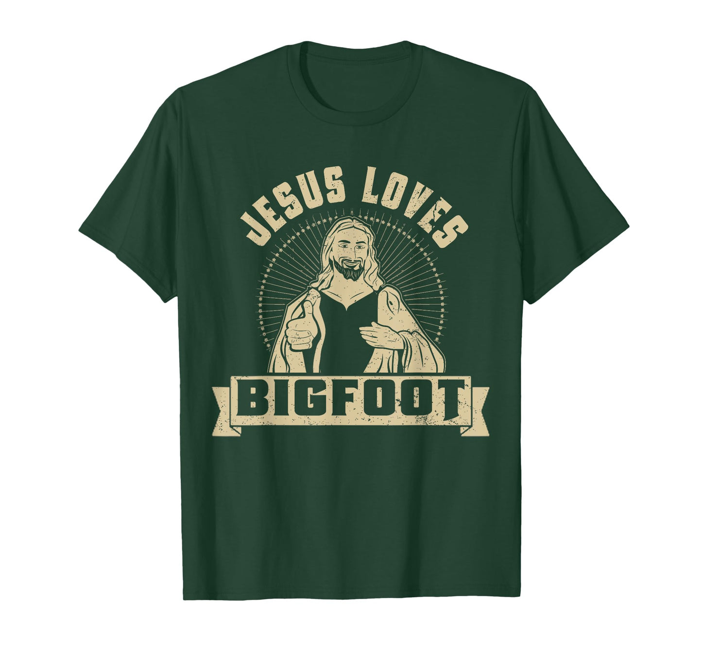 Jesus Love Shirt Jesus Loves Bigfoot Shirt