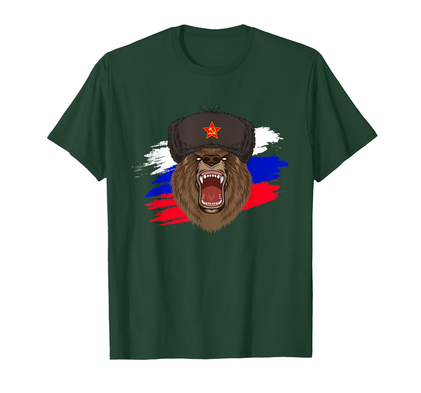 Russian flag Russia Russian bear T-Shirt
