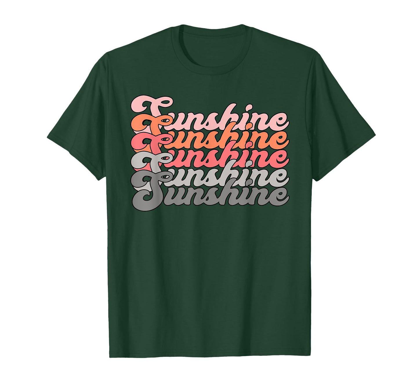 Womens Funny T-Shirt Sunshine Cute Sunshine Graphic Tees T-Shirt