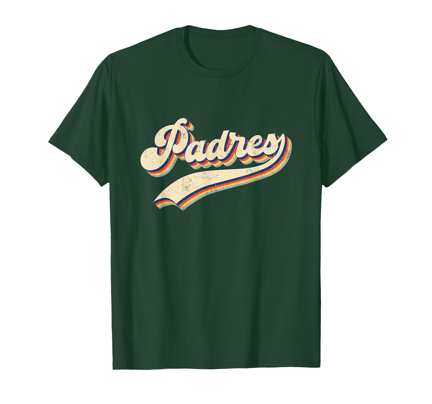 Vintage Padres First Name Padres Personalized Name Vintage T-Shirt