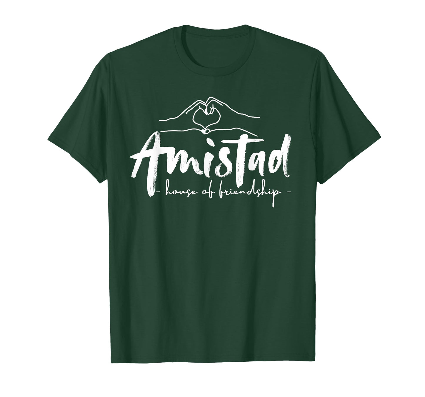Amistad House of Friendship, Teachers Students School Spirit T-Shirt