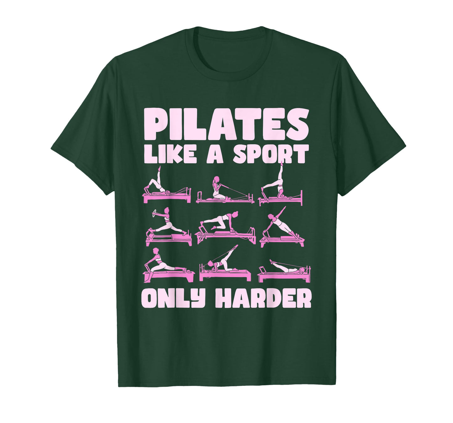 Pilates Contrology T-Shirt, Small, Black