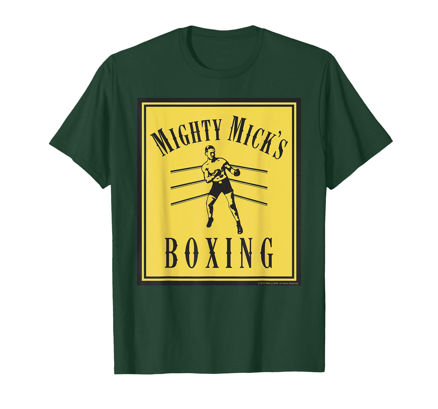 Creed Mighty Mick's Boxing Poster T-Shirt