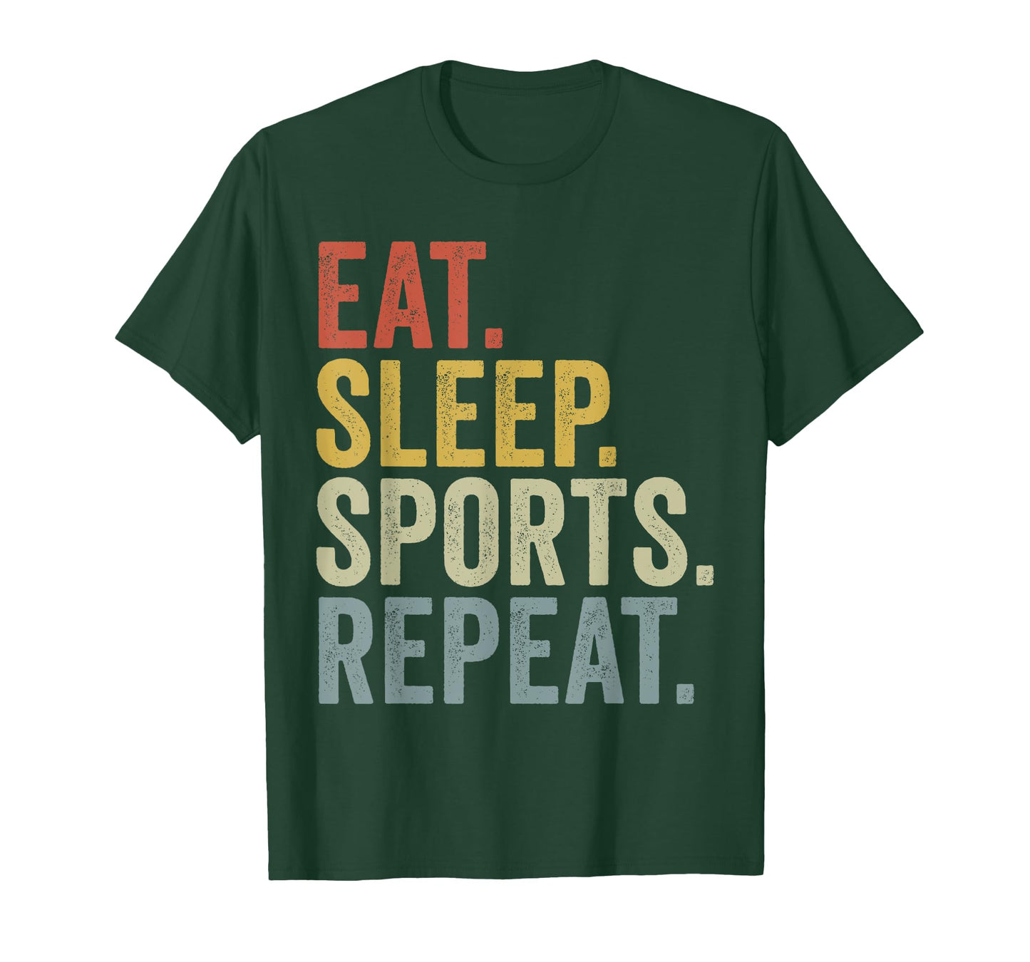 Eat Sleep Sports Repeat Funny Sport Lover T-Shirt