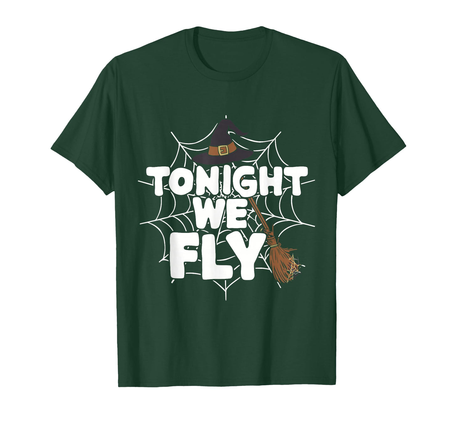 Tonight We Fly Witch Halloween T-Shirt