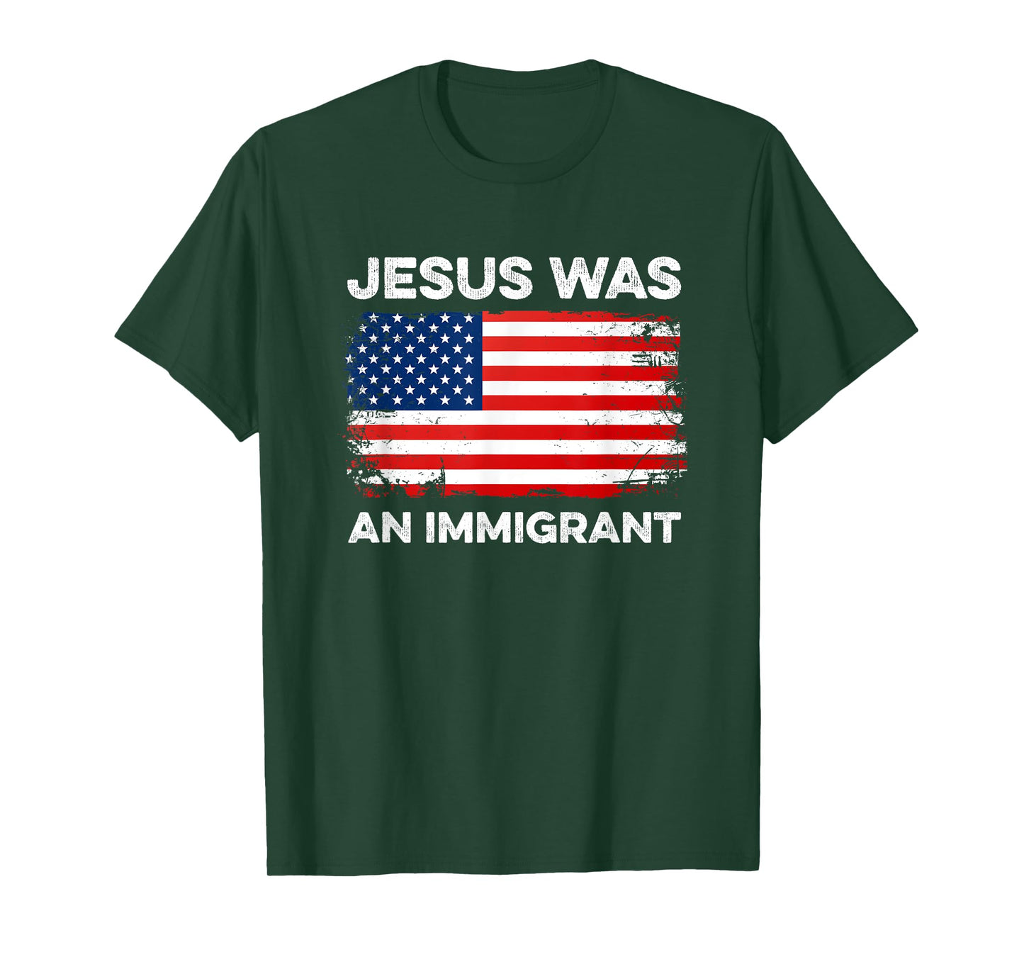 Jesus Was An Immigrant Immigration Rights Immigrants Migrant T-Shirt