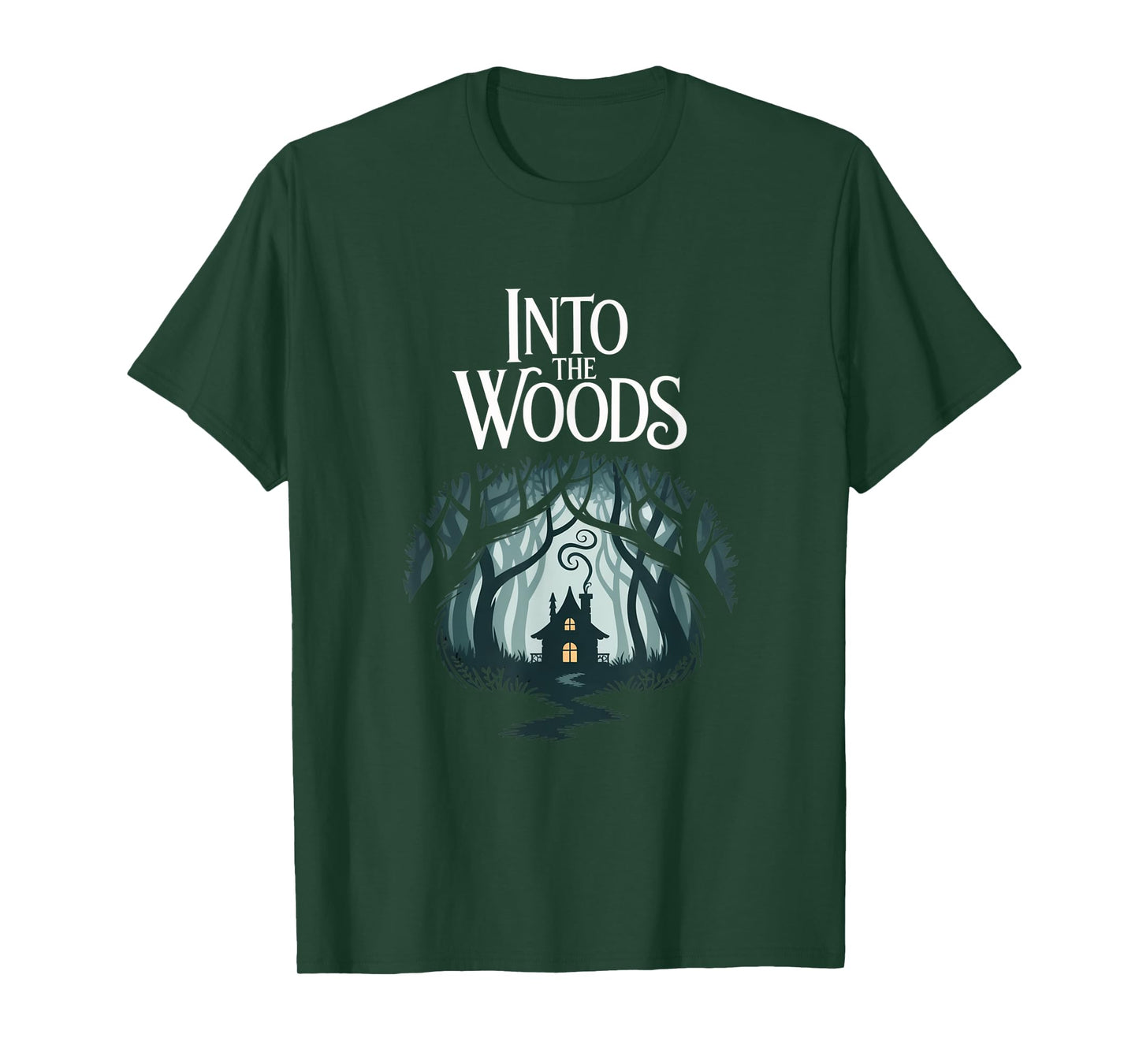 Into The Woods Retro Musical Theater Broadway Theatre T-Shirt