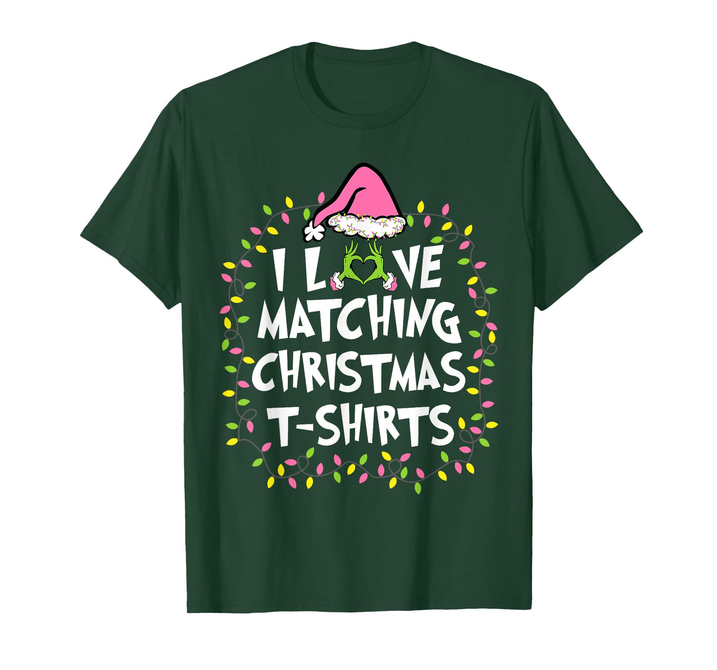 I Love Matching Christmas T-Shirts But I Don't Couples Xmas T-Shirt