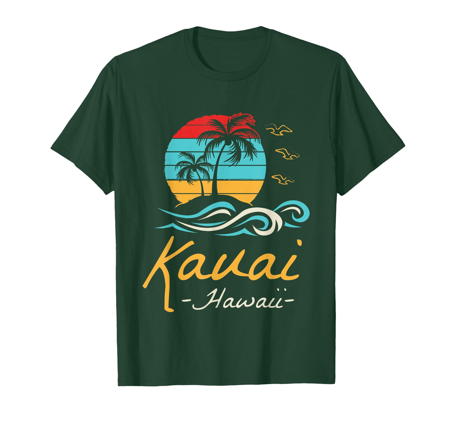 Kauai Island Tropical Paradise Hawaii Aloha Hawaiian Kauai T-Shirt
