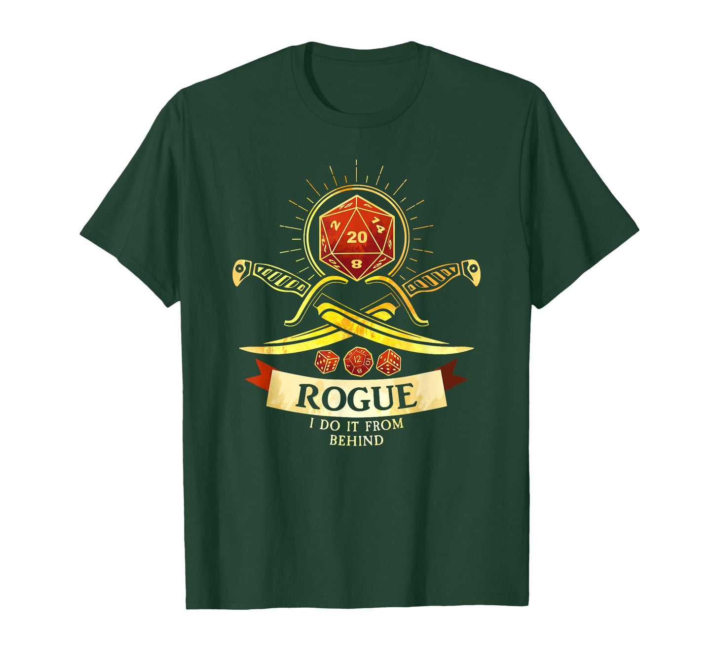 Rogue Fantasy Gamer RPG Class T-Shirt