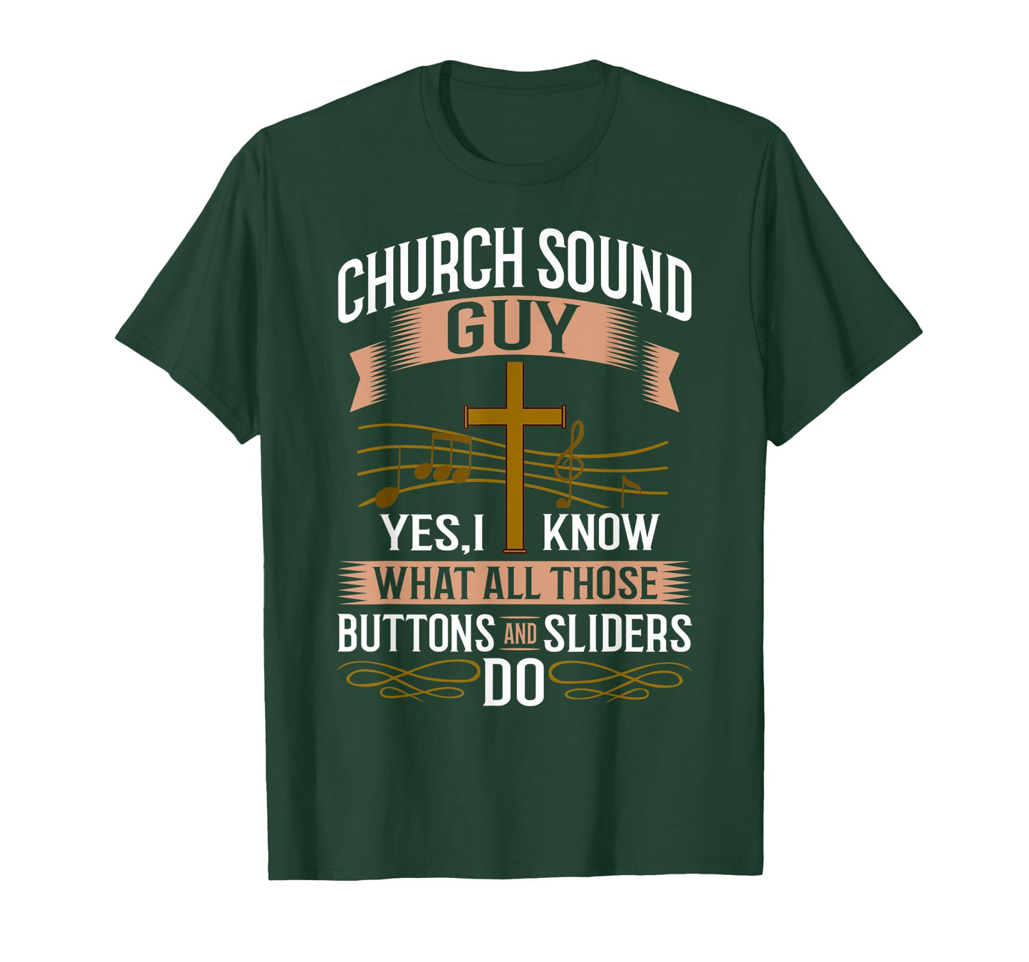 Church Sound Engineer Audio System Music Christian T-Shirt