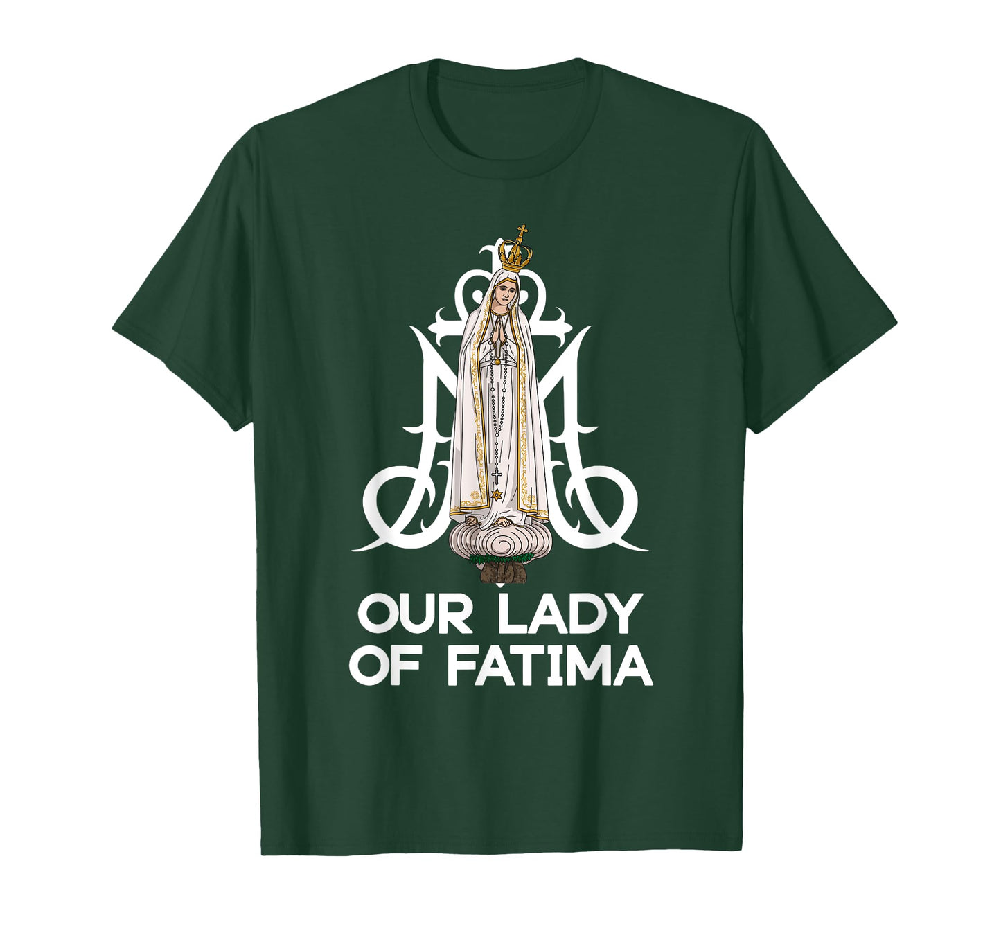 Our Lady of Fatima Marian Catholic T-Shirt