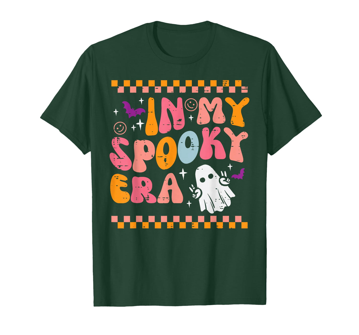 Halloween My Spooky Era Retro Costume Groovy Men Women Kids T-Shirt