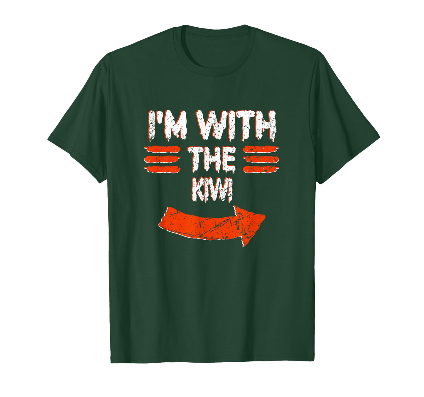 Vintage I'm With the Kiwi Lazy Halloween Costume T-Shirt