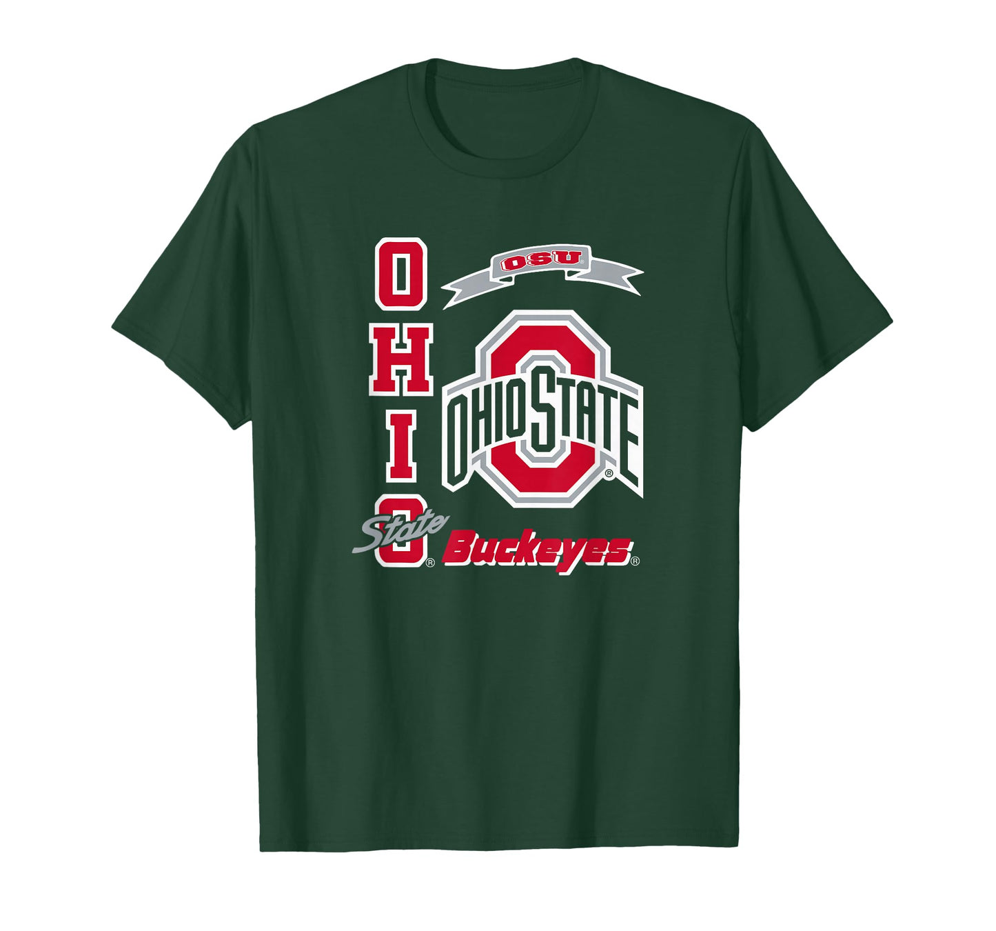 Ohio State Buckeyes Classic Black Officially Licensed T-Shirt