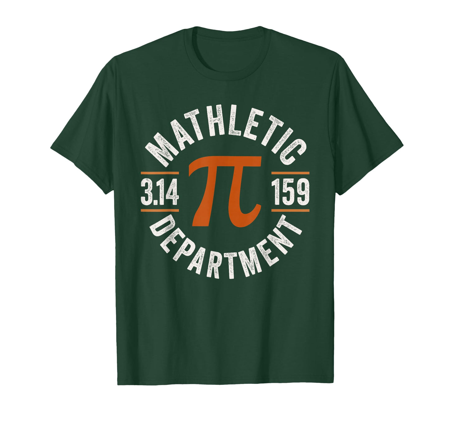 Pi Shirt Teacher Mathletic Department Vintage 3.14 Pi day T-Shirt
