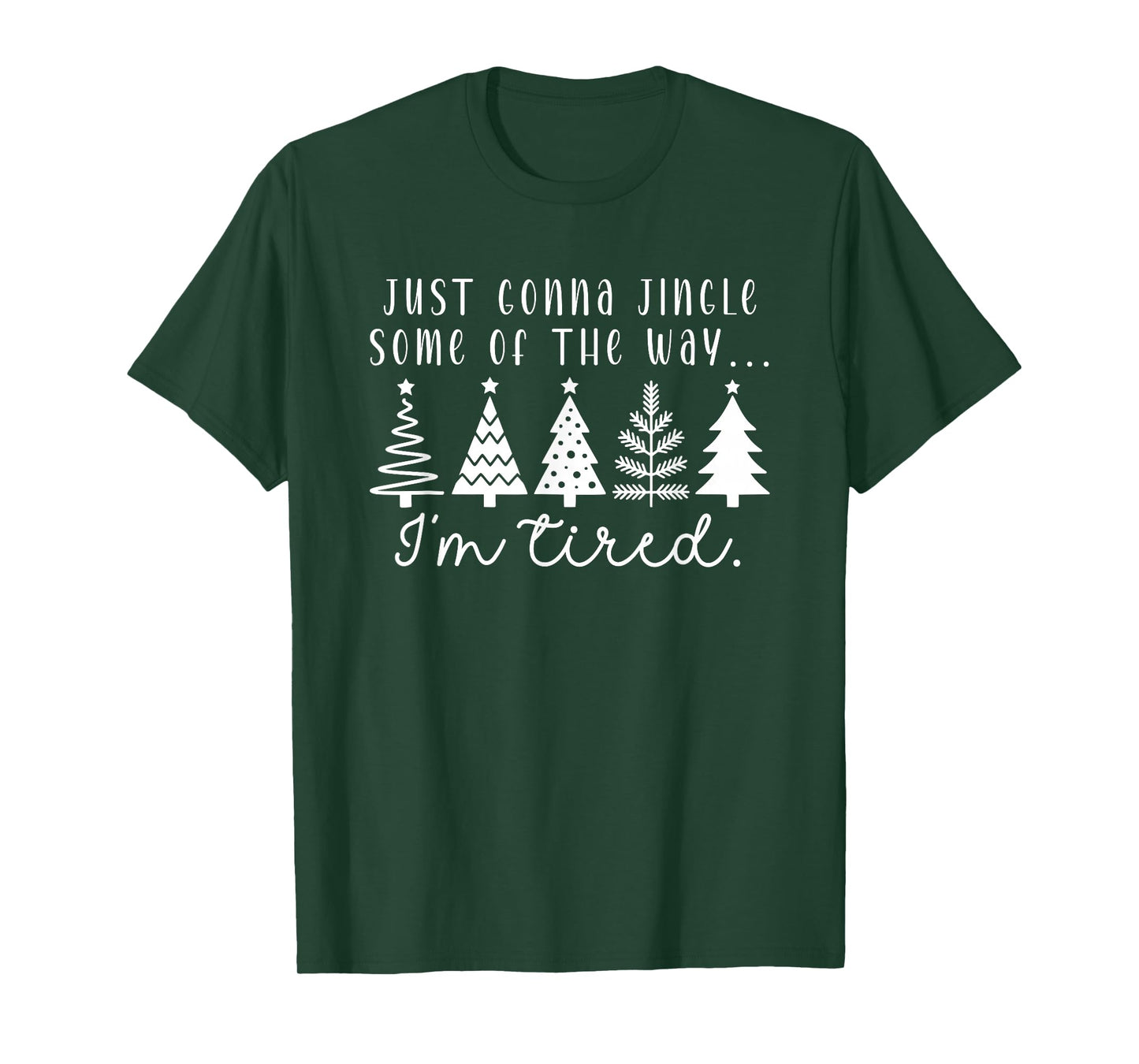 Funny Christmas Tree Just Gonna Jingle Some Popular Holiday T-Shirt