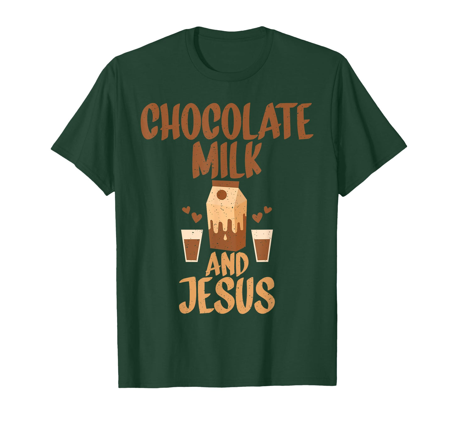 Chocolate Milk and Jesus Chocolate Milk T-Shirt