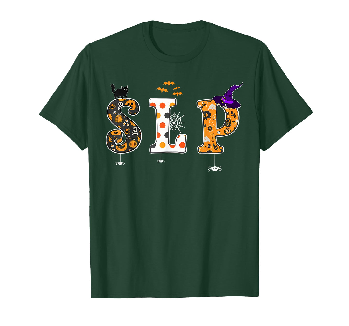 Speech Language Pathologist Speech Therapy SLP Halloween T-Shirt