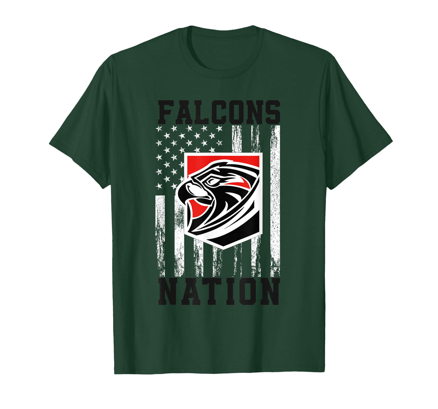 Fairfield Union Falcons Logo Nation HS T-Shirt