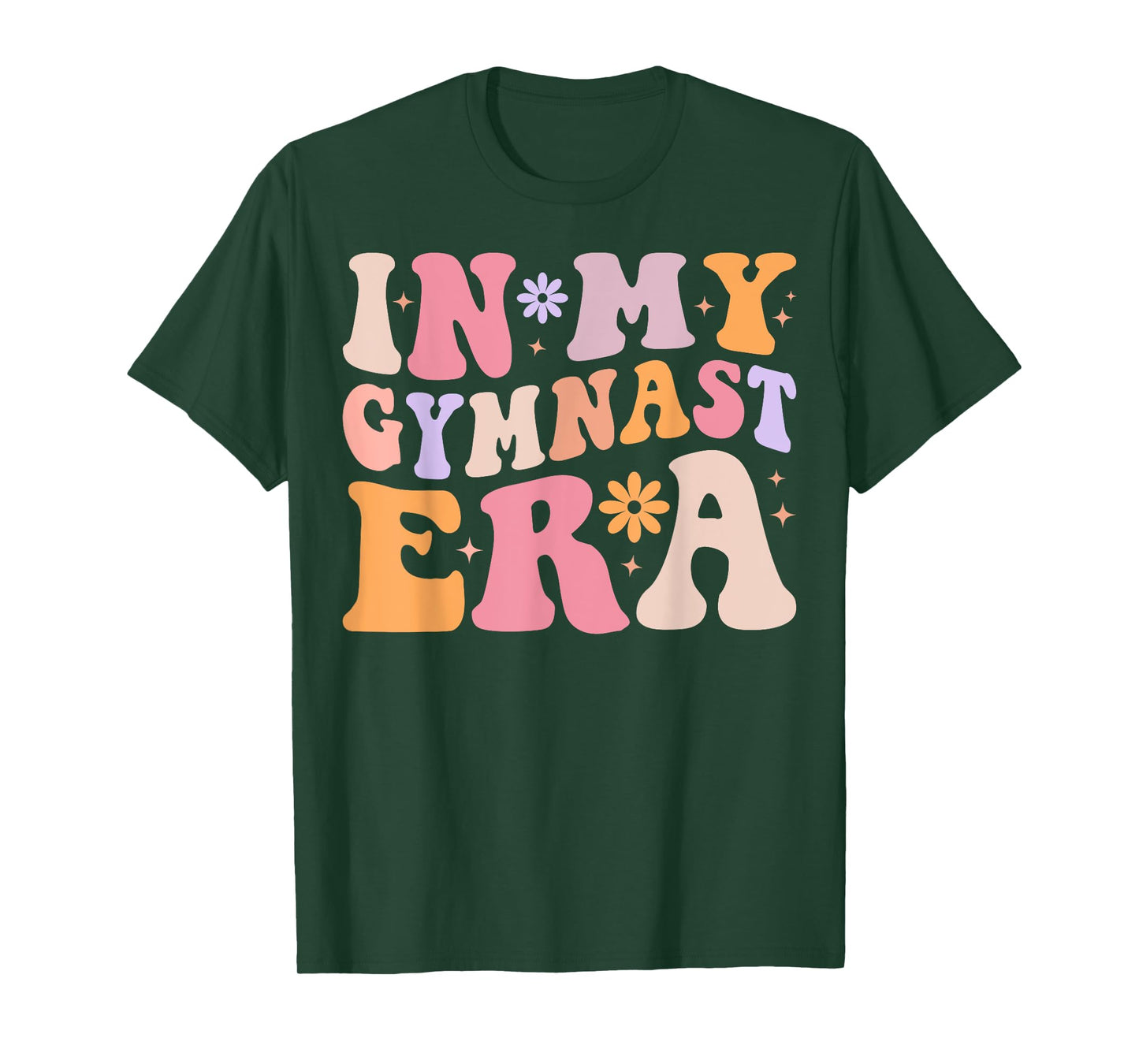 Groovy In My Gymnast Era Gymnast Gymnastic T-Shirt