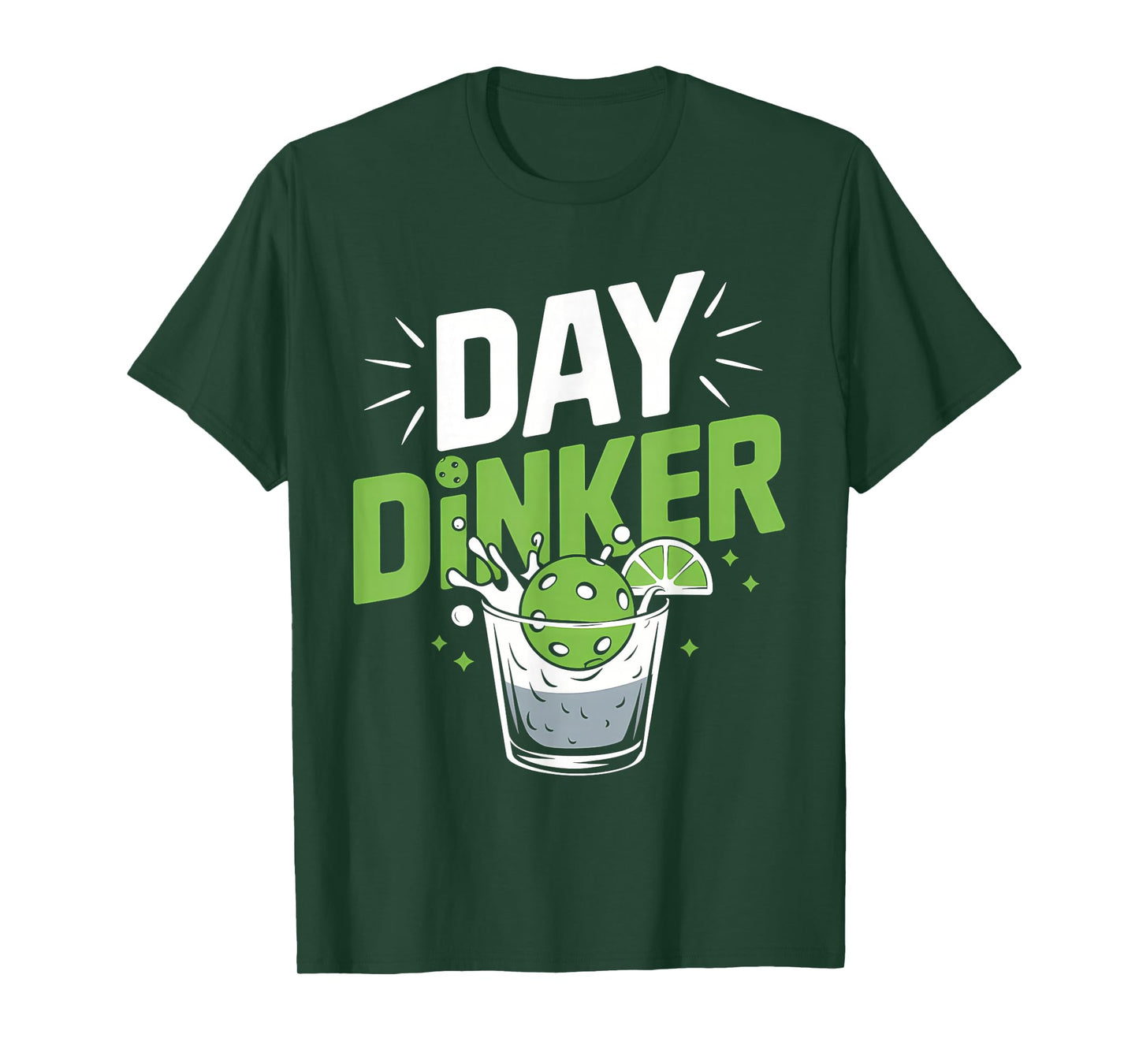 Day Dinker Tshirt Pickleball Shirt Paddleball Player T-Shirt