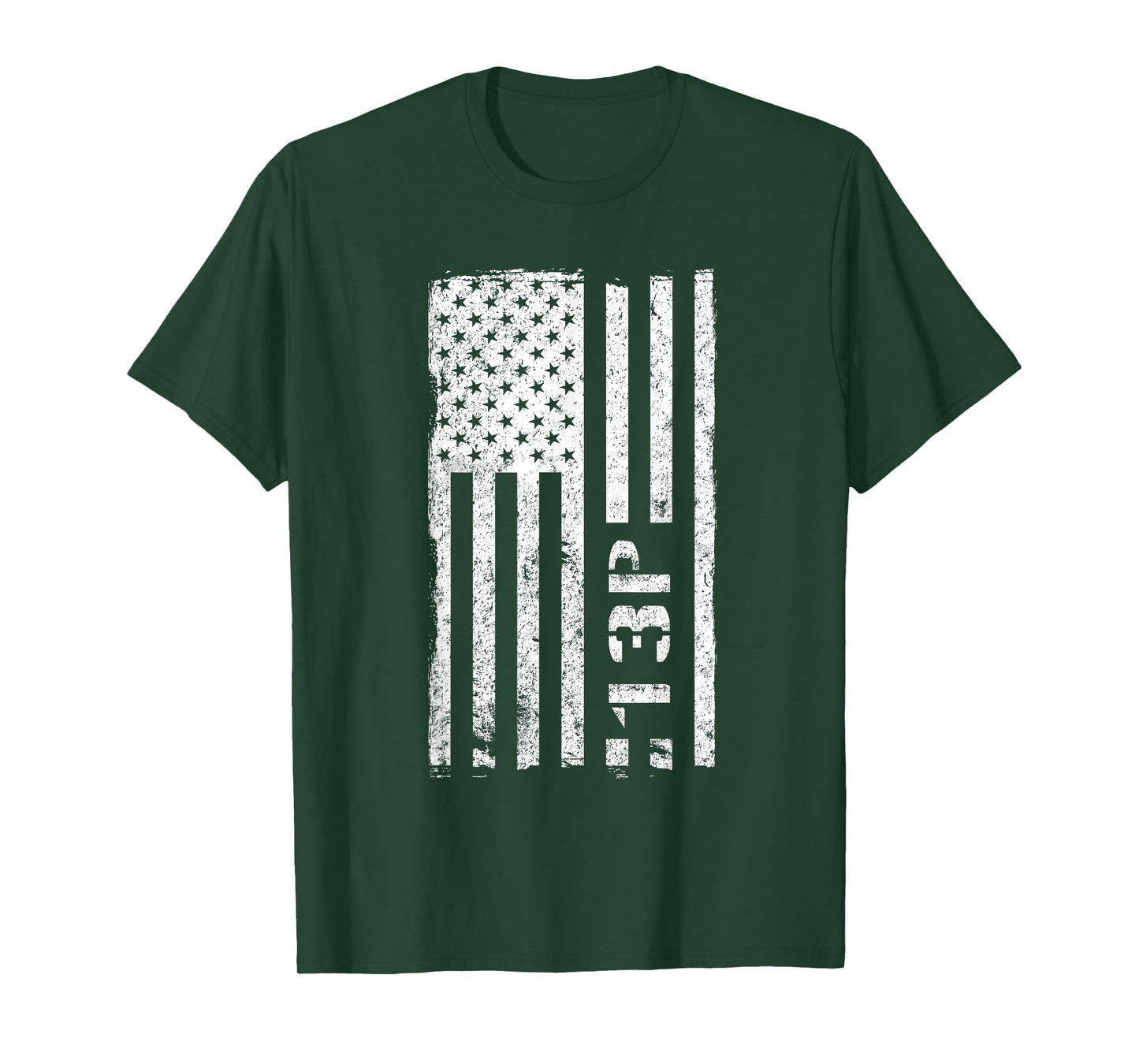 13P MLRS Operations Fire Direction Specialist Vintage Flag T-Shirt
