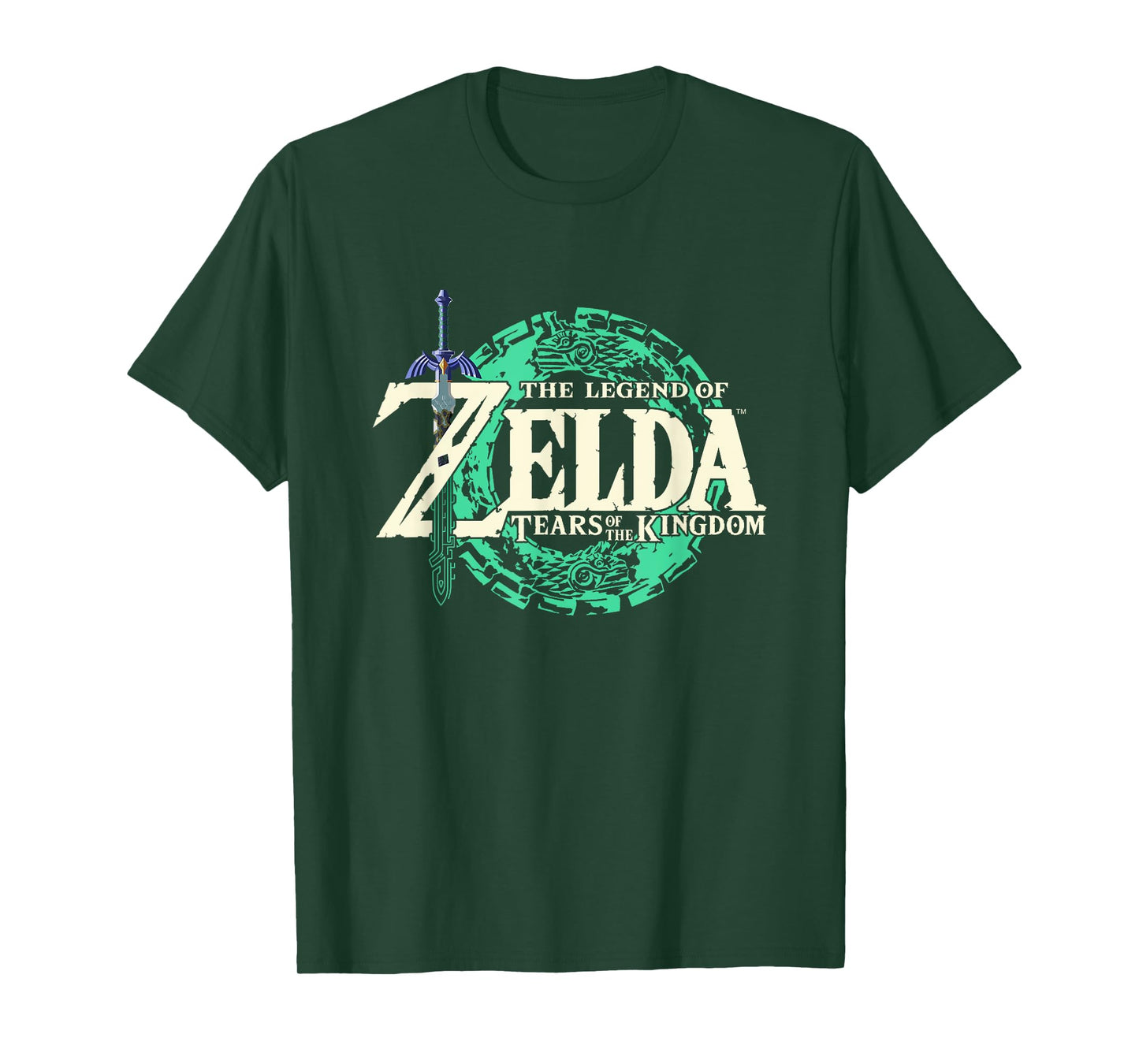 The Legend of Zelda Tears of the Kingdom Front Back Portrait T-Shirt