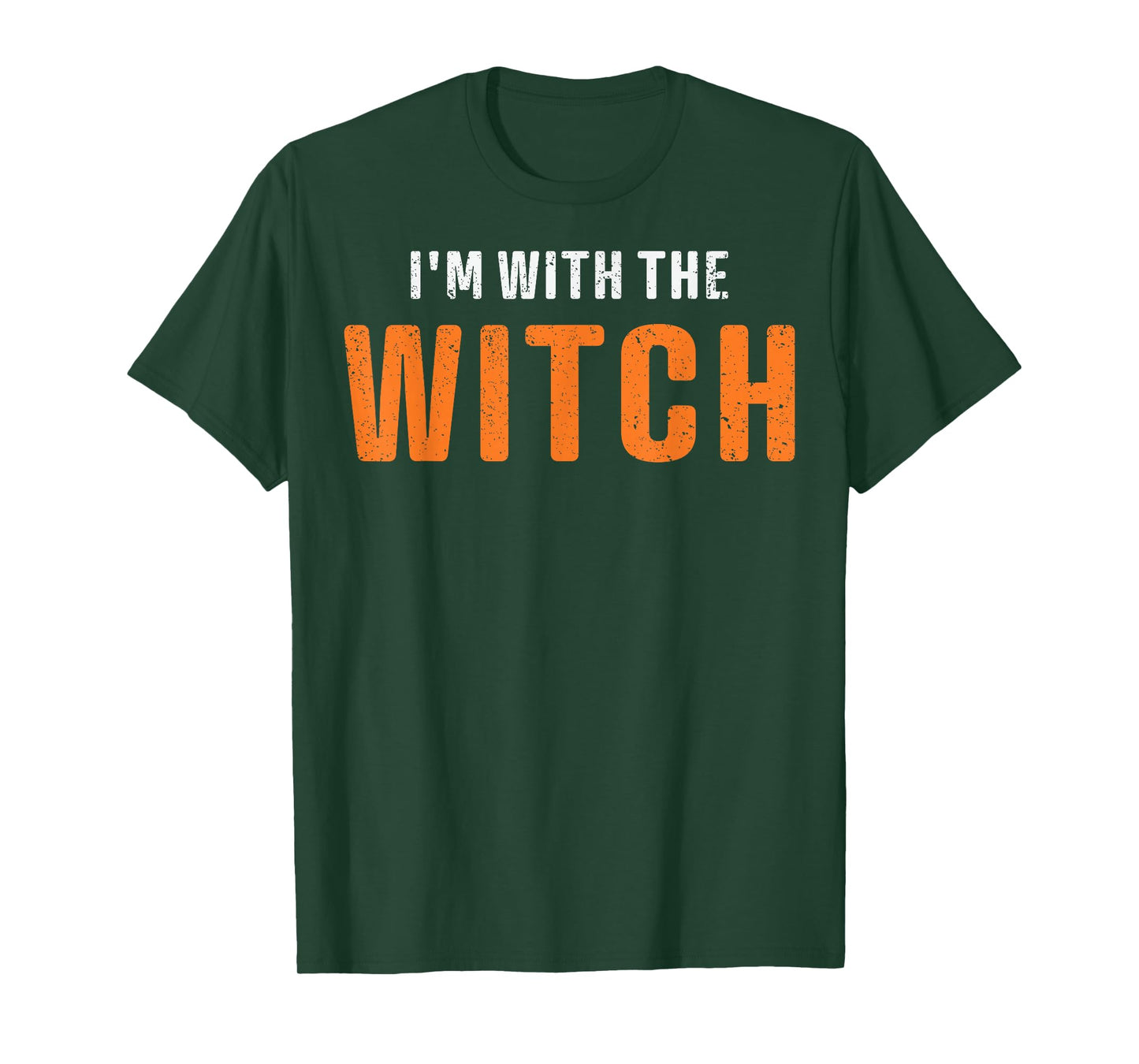 I'm with The Witch Halloween Couples Matching Party Costumes T-Shirt