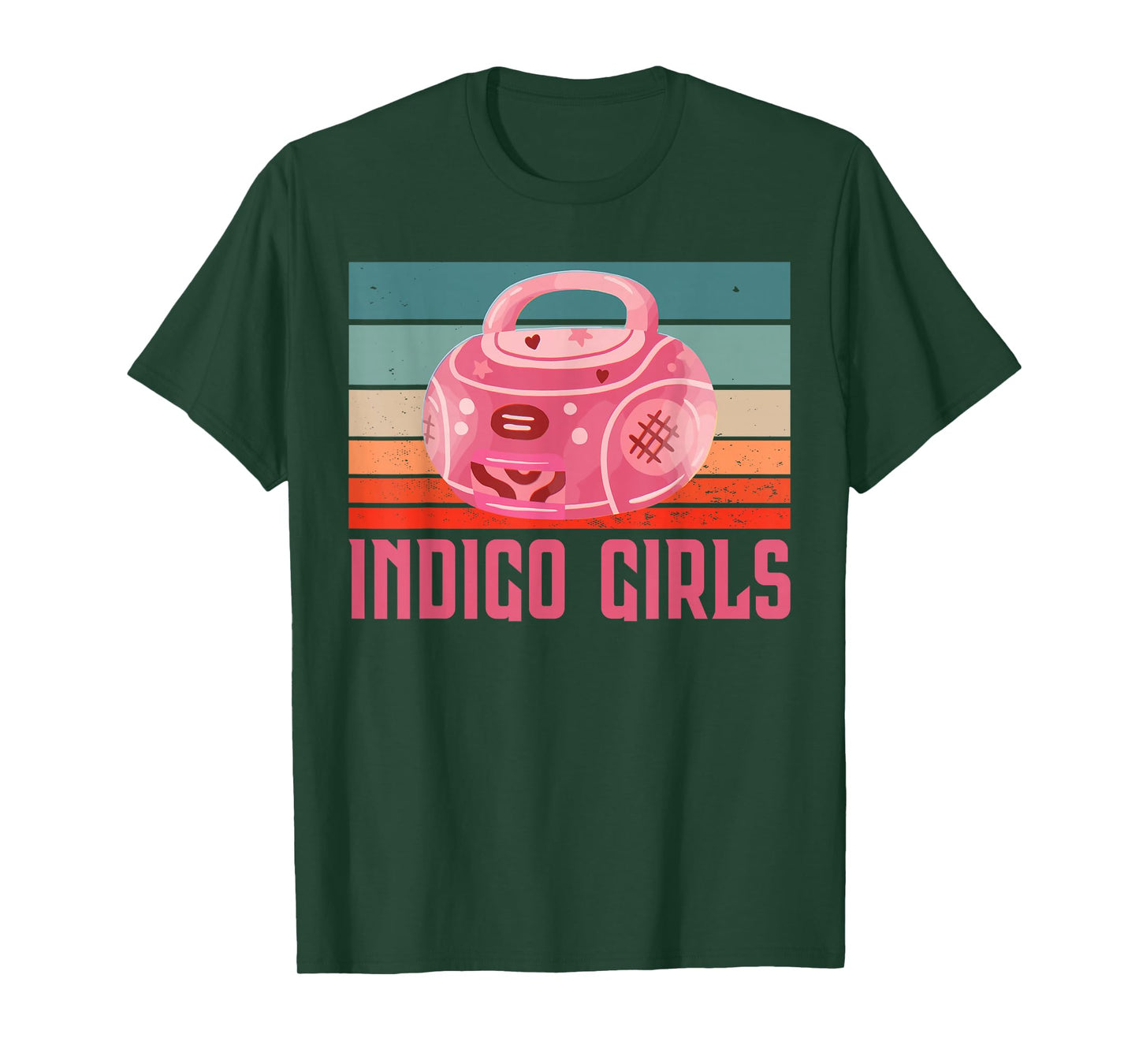 Indigo Girls Vintage Boombox T-Shirt