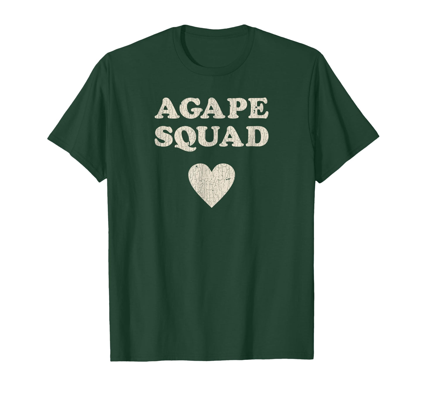 Vintage Retro Proud Christian in Jesus - Agape Squad T-Shirt
