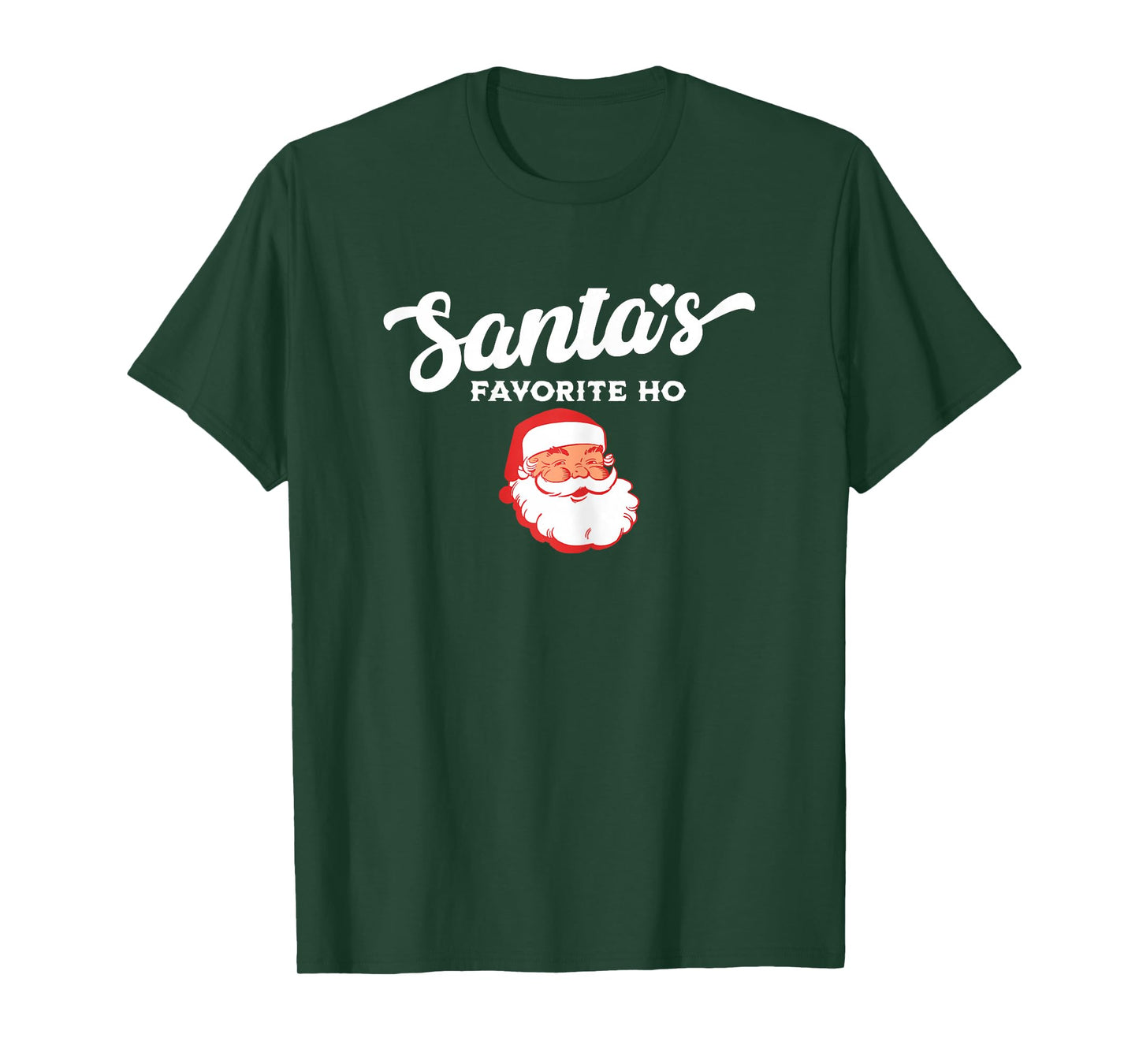 Santa's Favorite Ho Funny Adult Joke Humor Women's Tee T-Shirt