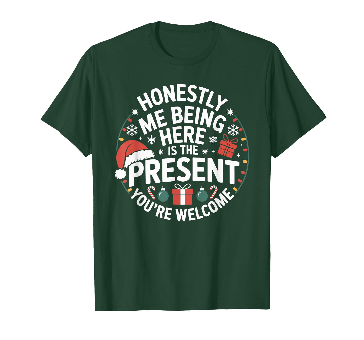 Funny Christmas Humor Pajama Xmas for Men Women Kids T-Shirt