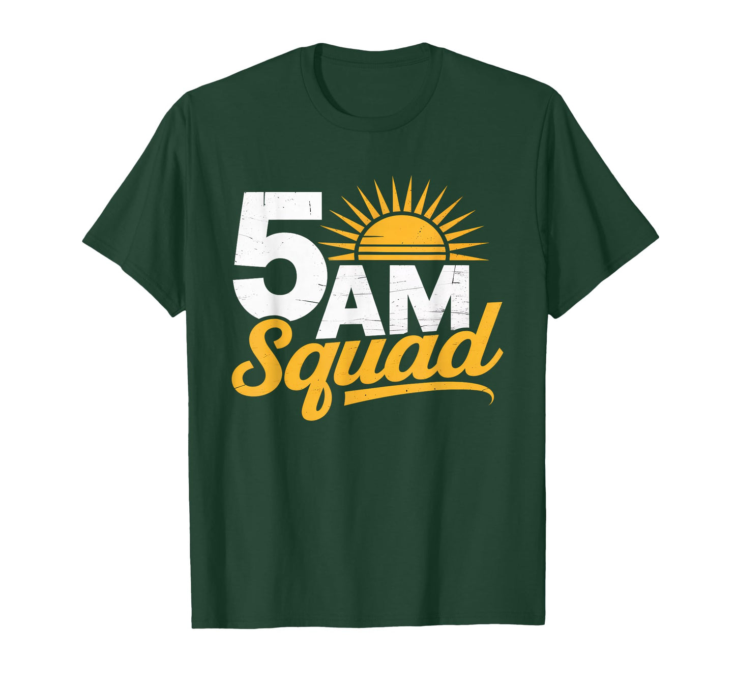 5AM Squad Workout Gym Vintage Motivation Fitness Matching T-Shirt
