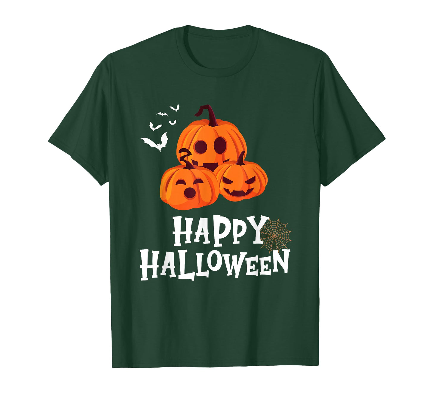 Friendly Pumpkin - Happy Halloween T-Shirt
