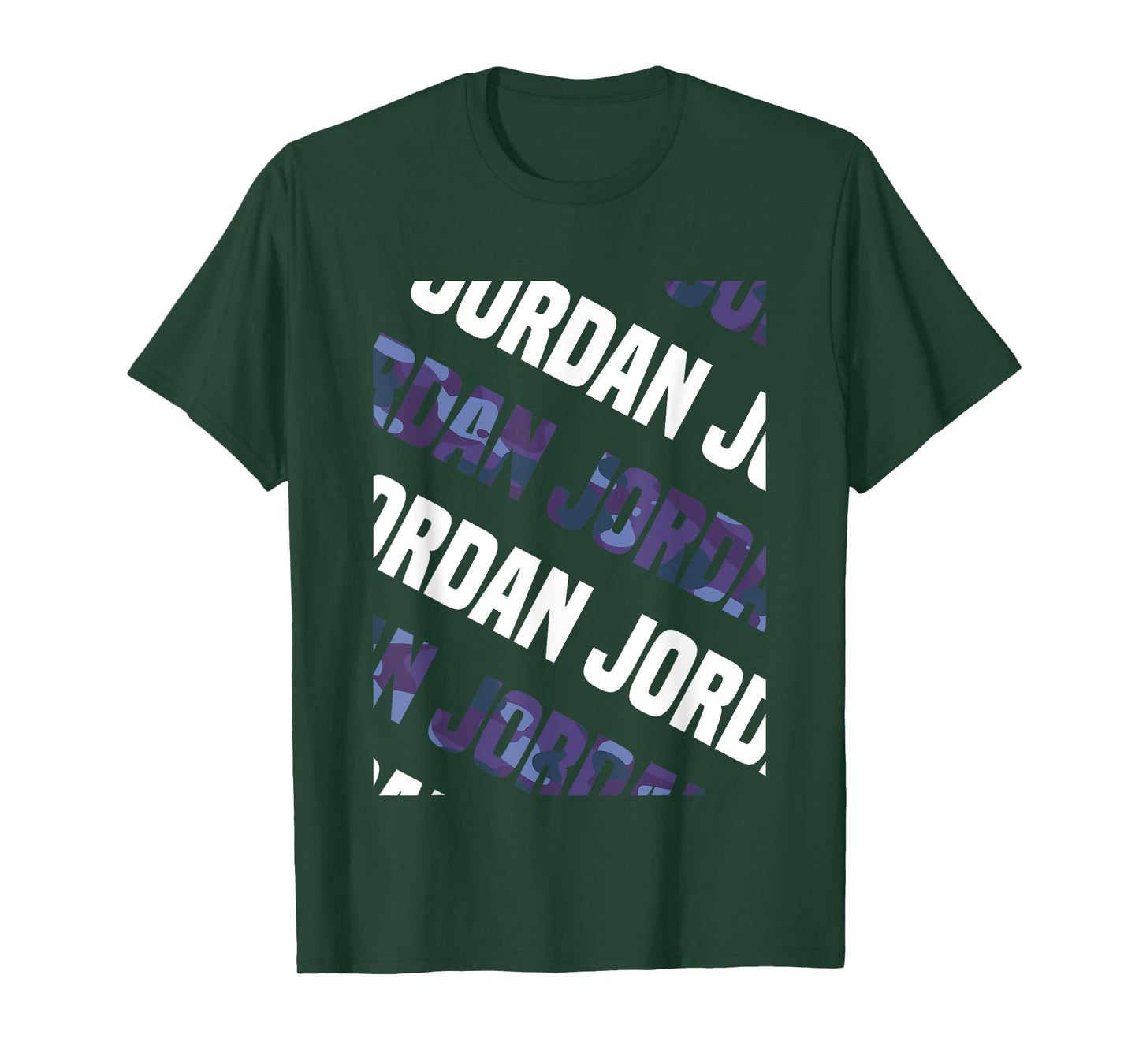 Jordan Camo Pattern Purple Camouflage T-Shirt