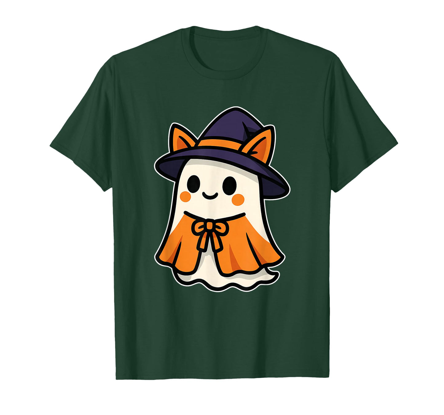Ghost Witch with Cape T-Shirt