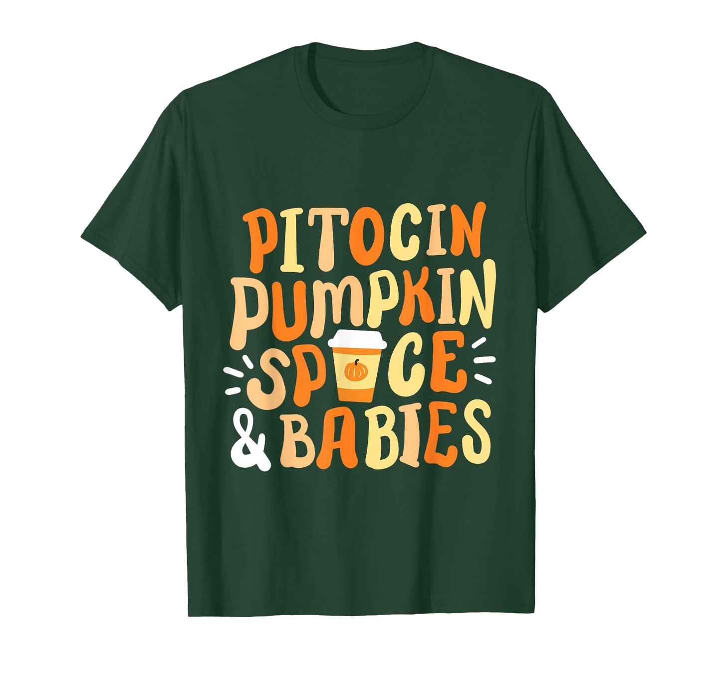 Halloween Labor And Delivery L&D Nurse Fall Pumpkins Midwife T-Shirt