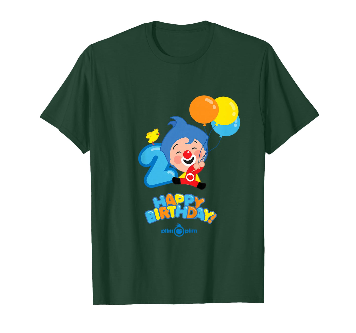 Plim Plim The Kindness Hero - Happy Birthday T-Shirt