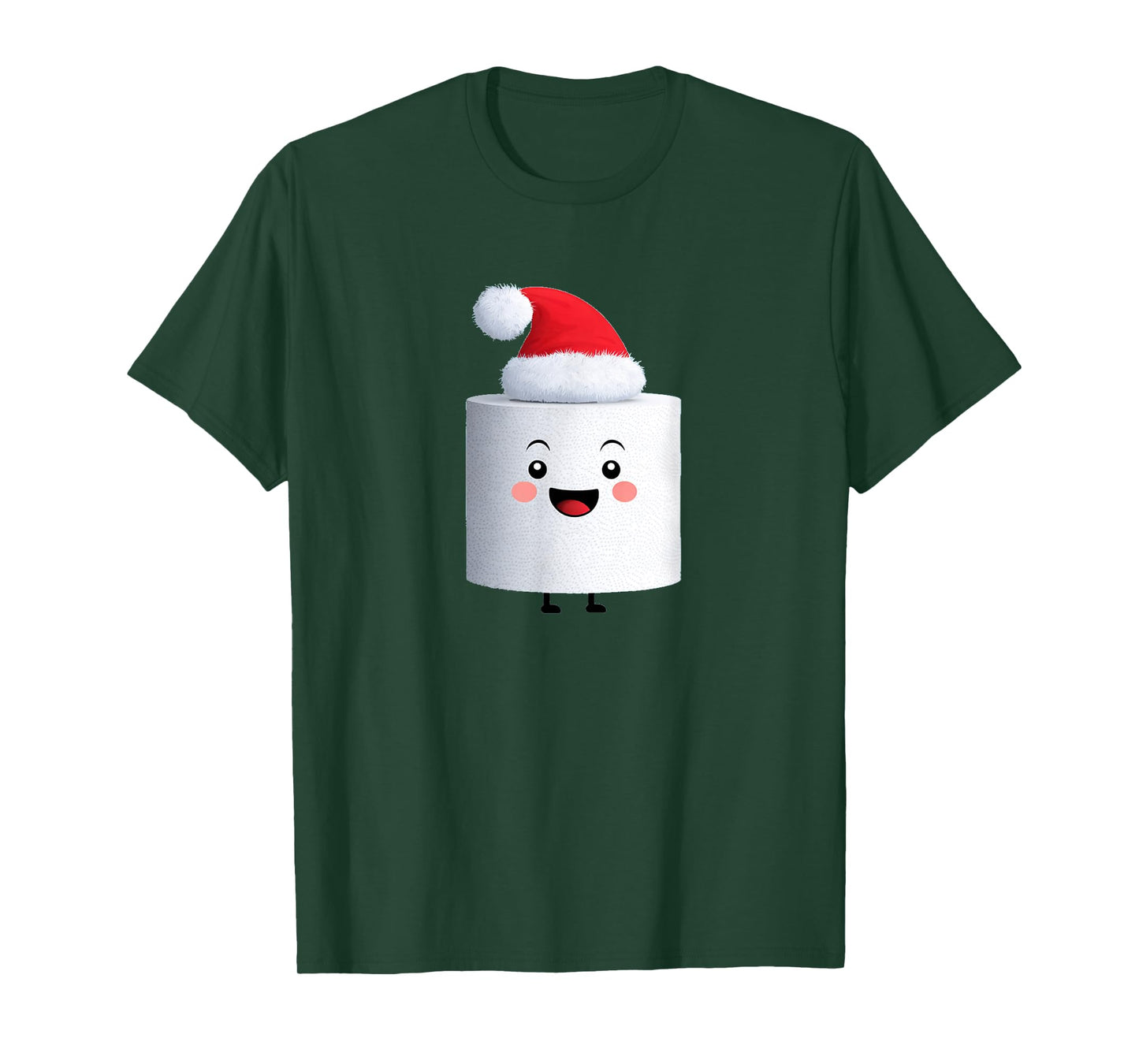 Fun Toilet Paper Xmas Costume for Boys and Girls T-Shirt