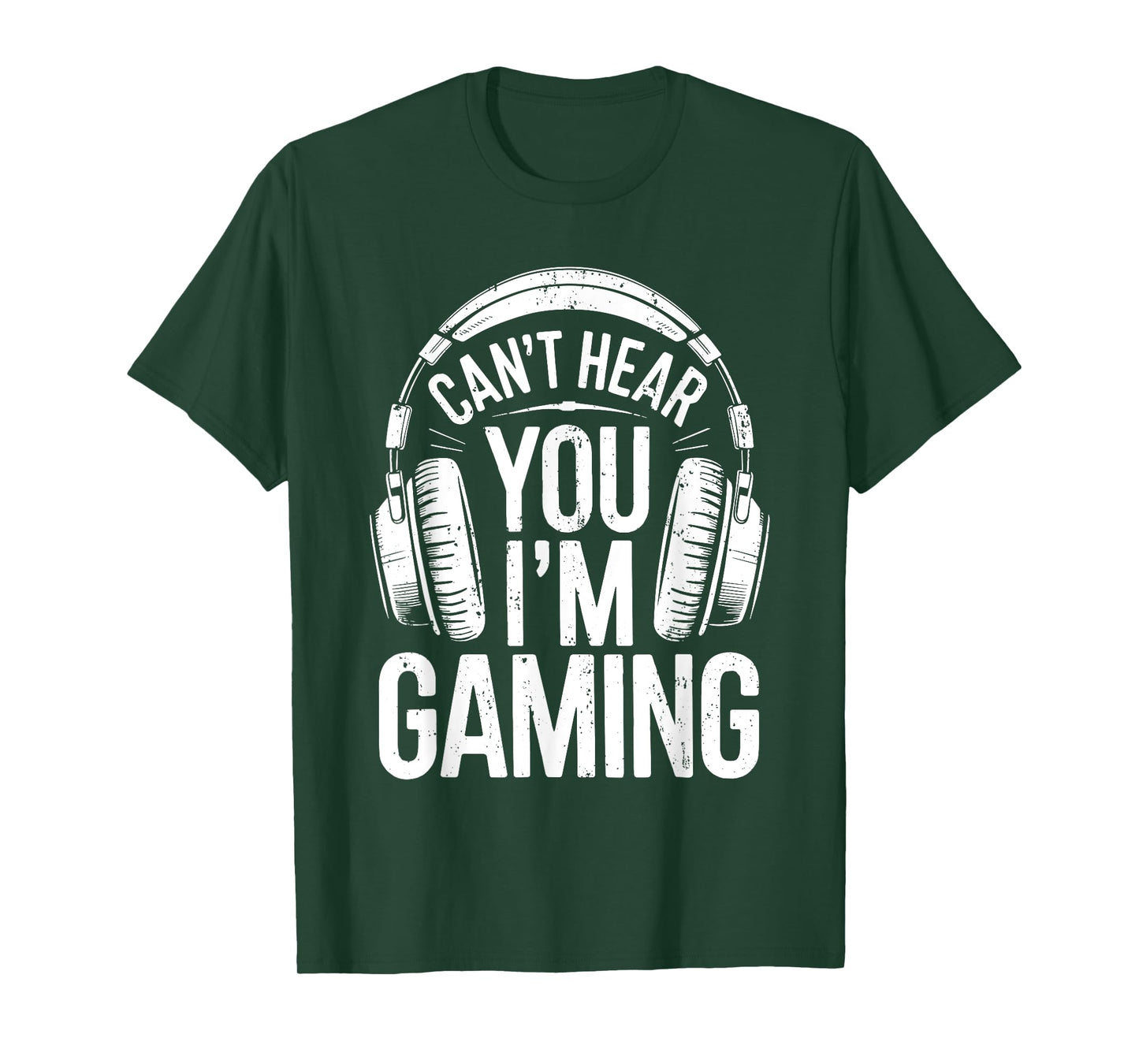 Can't Hear You I'm Gaming Shirt Men Women Kids Video Gamer T-Shirt
