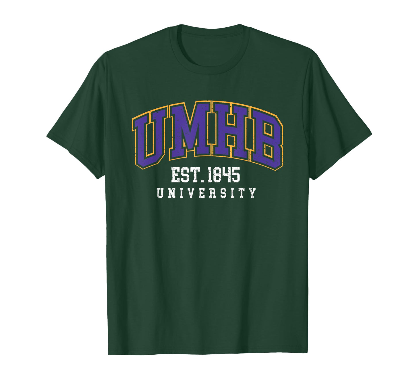UMHB Vintage Retro College University Athletic T-Shirt